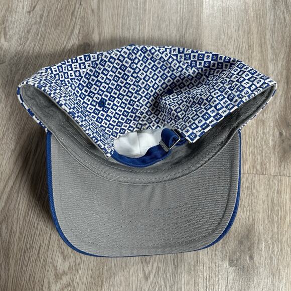 Nike Kentucky Wildcats Strapback Hat College Blue White Checkered AOP Cap - Picture 6 of 8